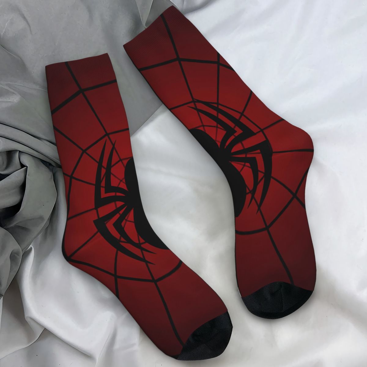 Outdoor Sport Hose - Red Spider Socks Anime Cartoon Trendy