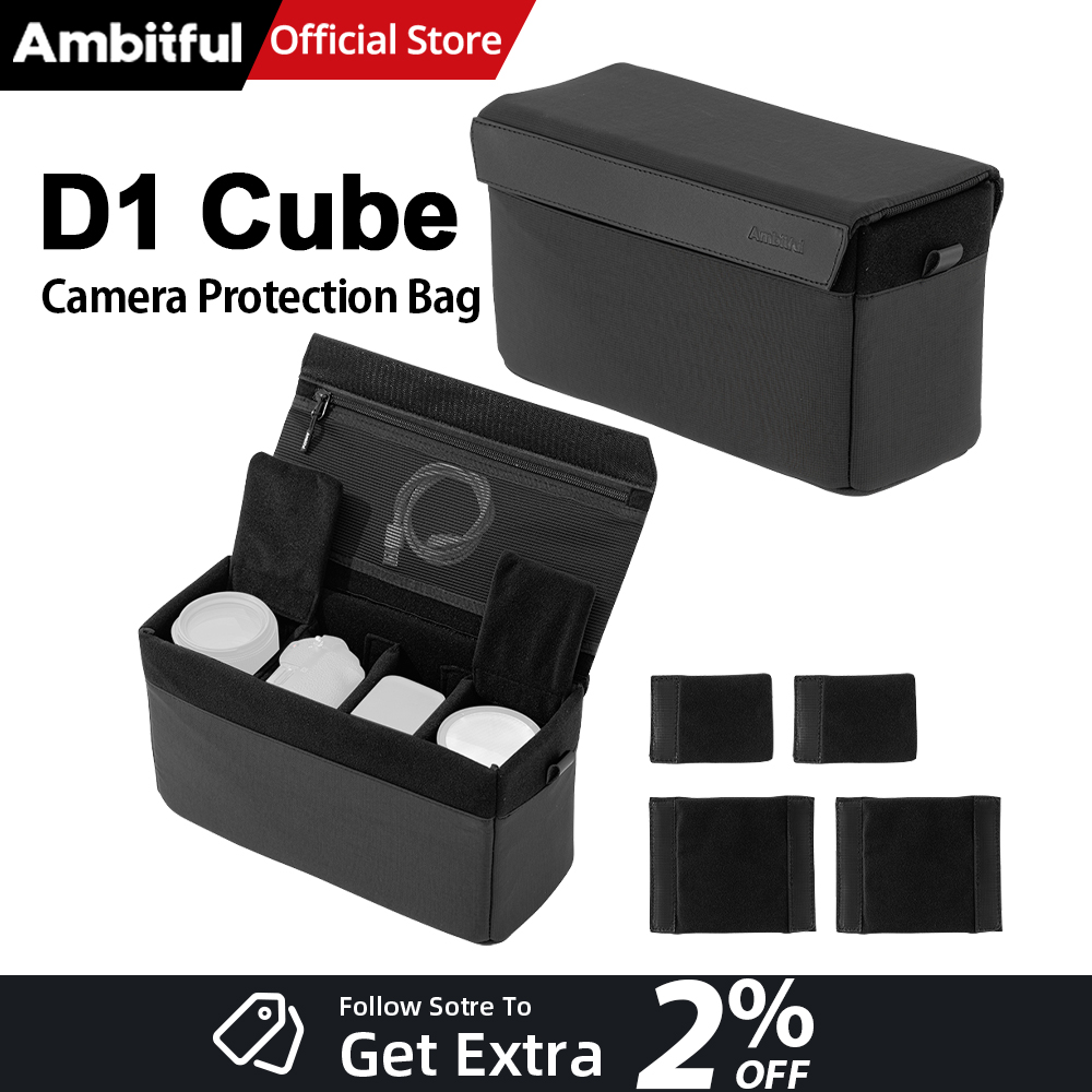 Outdoor Sport Camera - AMBITFUL D1 Cube Waterproof DSLR Camera