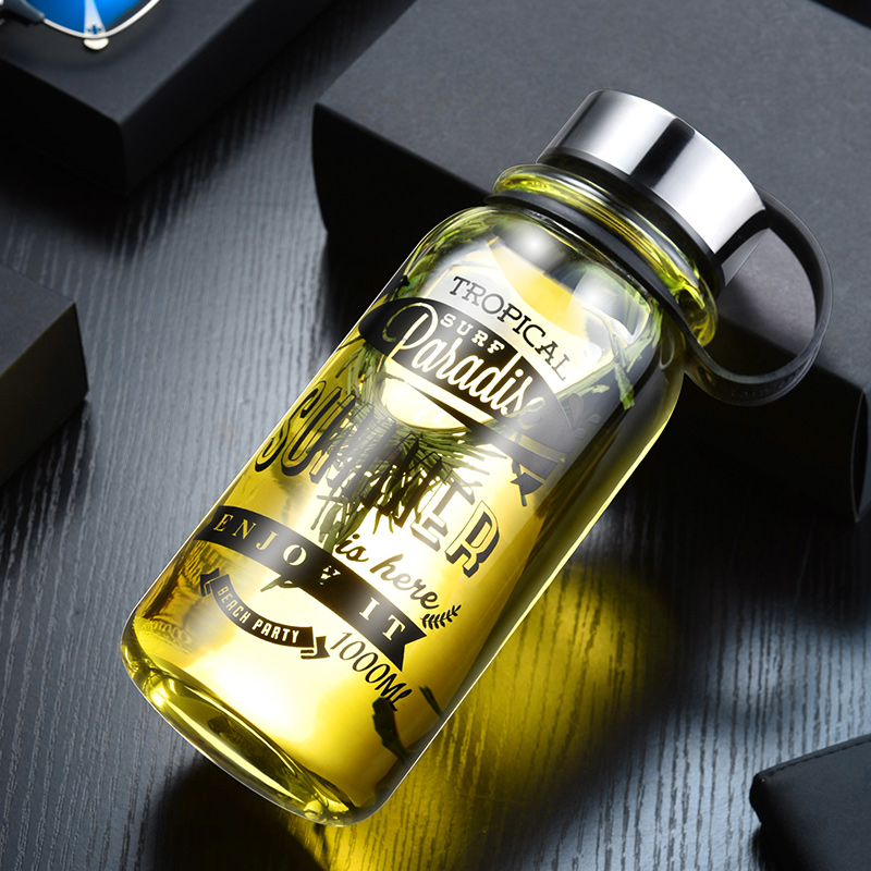 GIANXI Large Capacity Glass Wa - огляд і ціна Outdoor Sport Glass Water Bottle