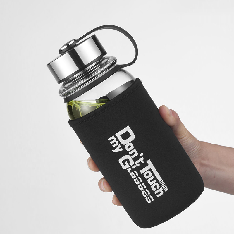GIANXI Large Capacity Glass Wa - огляд і ціна Outdoor Sport Glass Water Bottle