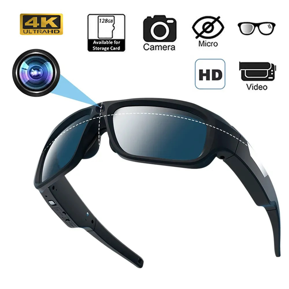 4K HD Smart Glasses Camera Min - огляд і ціна Outdoor Sport Camera