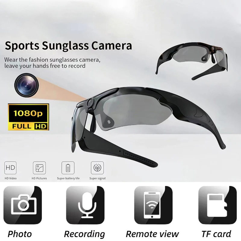 1080P HD Camera Smart Glasses  - огляд і ціна Outdoor Sport Camera