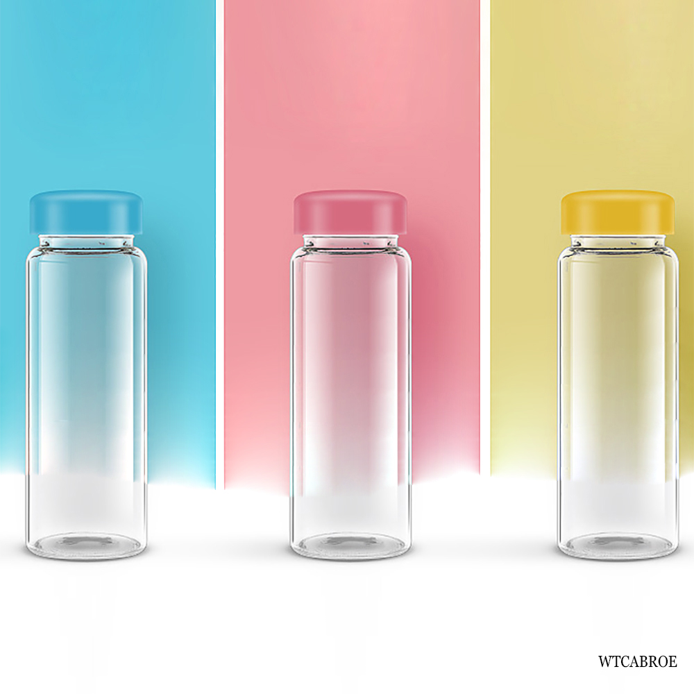 420ml Kids portable Glass Wate - огляд і ціна Outdoor Sport Glass Water Bottle