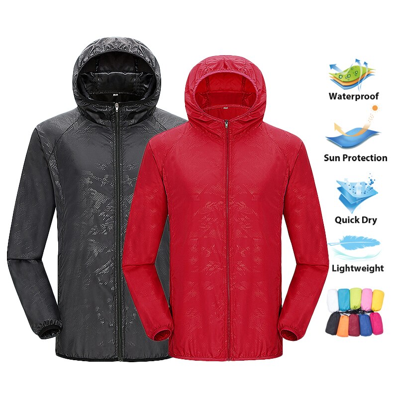 LNGXO Unisex Hiking Jacket Men - огляд і ціна Outdoor Sport Windbreaker
