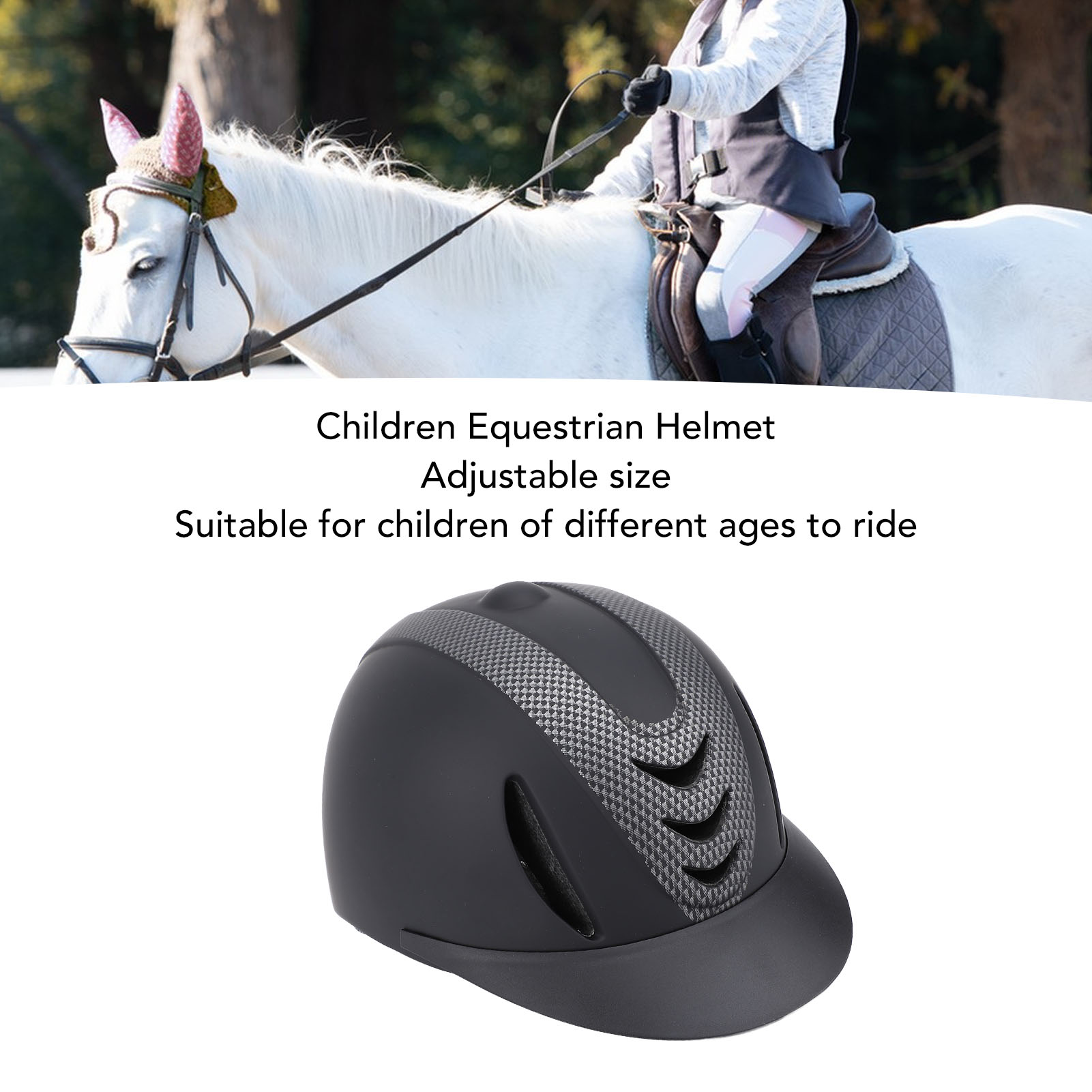 Children Horse Riding Helmet B - огляд і ціна Equestrian Helmet