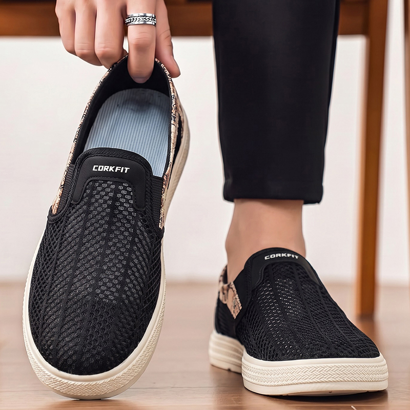 Summer men's perforated mesh s - огляд і ціна Outdoor Sports Shoes