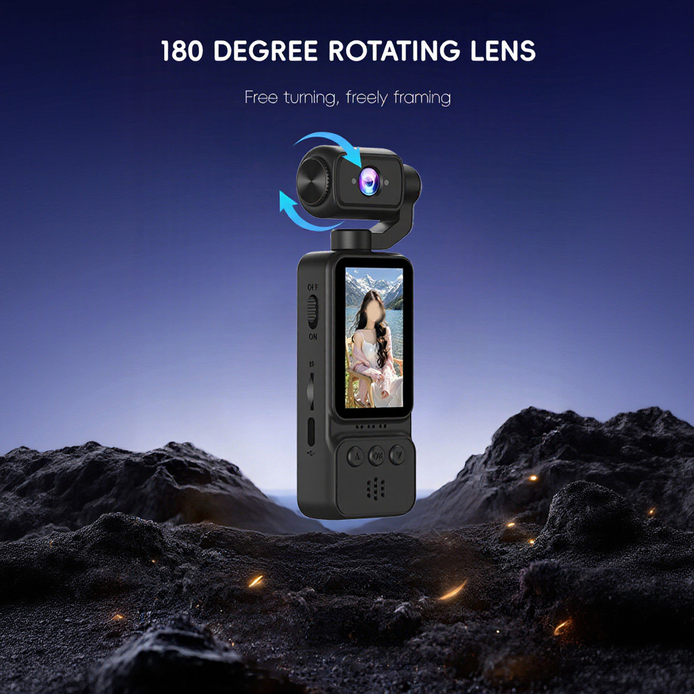 Handheld Vlogging Recorder 4K  - огляд і ціна Outdoor Sport Camera