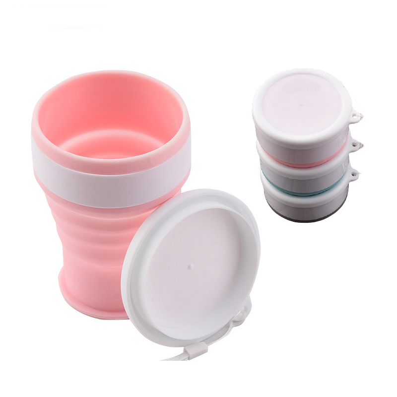 200Ml Silicone Folding Glass C - огляд і ціна Outdoor Sport Glass Water Bottle