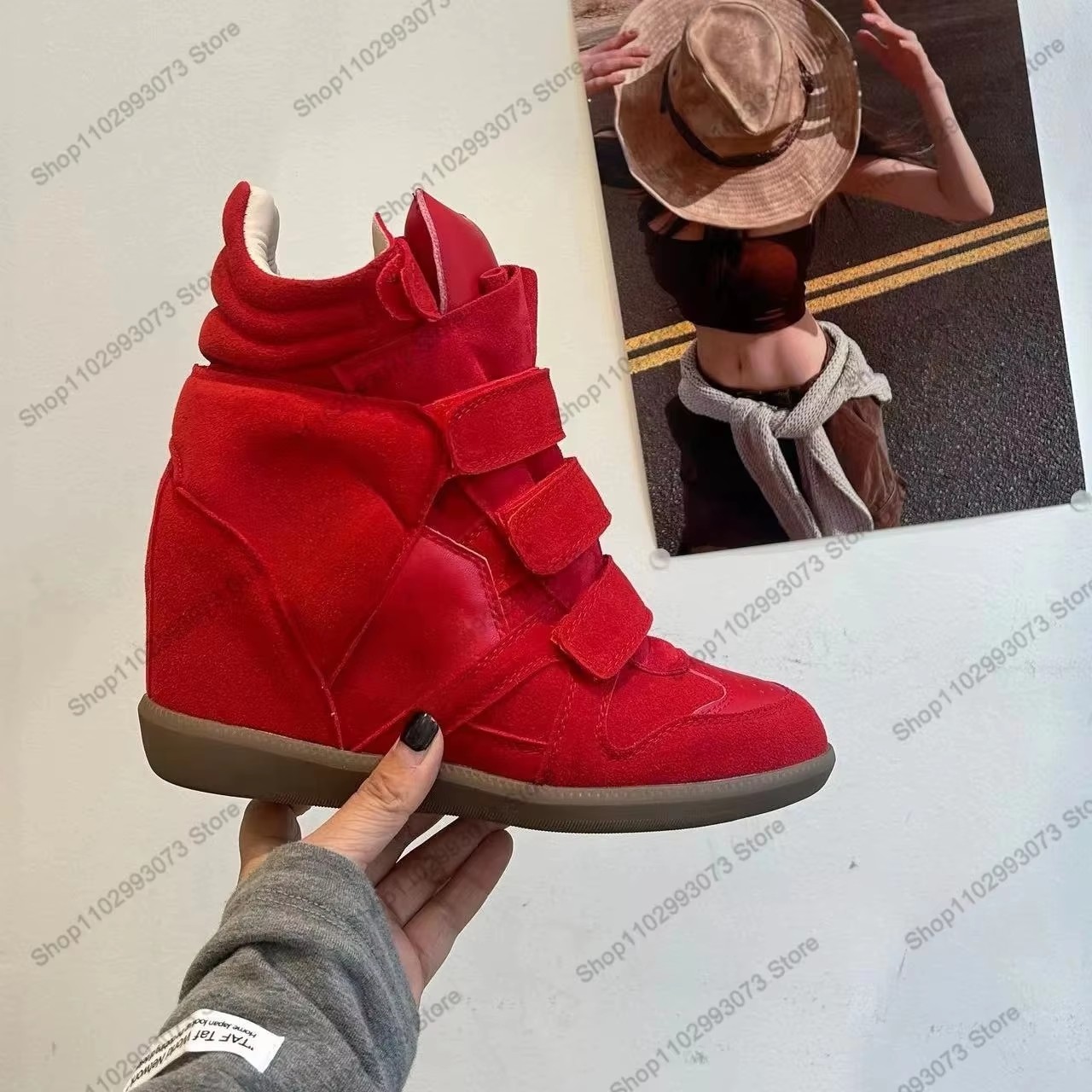 Women Hidden Wedge Heel High‑T - огляд і ціна Outdoor Sports Shoes