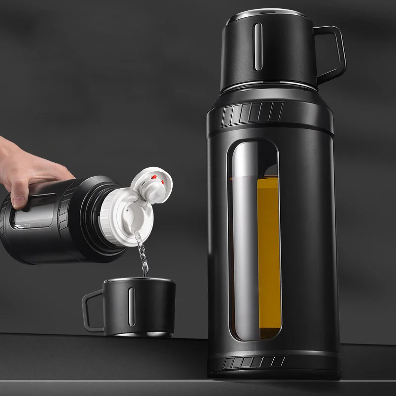 Large Capacity 2L Glass Water  - огляд і ціна Outdoor Sport Glass Water Bottle
